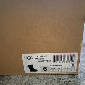 Toddler T Corene Patent UGG boots
